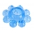 Голубая гелевая насадка-цветок - Toyfa Basic - в Йошкар-Оле купить с доставкой