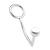 Кольцо на пенис с анальным стимулятором Stainless Steel Anal Hook   Cock Ring - BlueLine - в Йошкар-Оле купить с доставкой