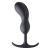 Черный массажер простаты с утяжелителями Premium Silicone Weighted Prostate Plug Large - 18,8 см. - XR Brands - в Йошкар-Оле купить с доставкой