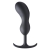 Черный массажер простаты с утяжелителями Premium Silicone Weighted Prostate Plug XL - 20,8 см. - XR Brands - в Йошкар-Оле купить с доставкой