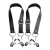 Ремни с зажимами для половых губ Spread Labia Spreader Straps with Clamps - XR Brands - купить с доставкой в Йошкар-Оле