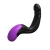 Черно-фиолетовый вибромассажёр простаты Hyper-Pulse P-Spot Massager - Pipedream - в Йошкар-Оле купить с доставкой