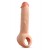 Телесная насадка-удлинитель Thrive 8.75 Inch Realistic Penis Extender Sleeve - 22,2 см. - Blush Novelties - в Йошкар-Оле купить с доставкой