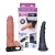 Страпон с 2 насадками и вибрацией UniStrap - 20 и 18 см. - LOVETOY (А-Полимер) - купить с доставкой в Йошкар-Оле