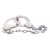 Наручники из металла с длинной цепочкой CHROME HANDCUFFS METAL HANDCUFFS W. KEY - NMC - купить с доставкой в Йошкар-Оле