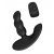 Черный силиконовый стимулятор простаты Levett Nitoc с пультом ДУ - Levett - в Йошкар-Оле купить с доставкой
