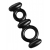 Двойное эрекционное кольцо Dual Stretch To Fit Cock and Ball Ring - XR Brands - в Йошкар-Оле купить с доставкой