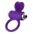 Фиолетовое виброкольцо с ресничками JOS PERY - JOS - в Йошкар-Оле купить с доставкой