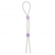 Прозрачное эрекционное кольцо-лассо SILICONE LASSO COCK RING DUAL BEADS - NMC - в Йошкар-Оле купить с доставкой