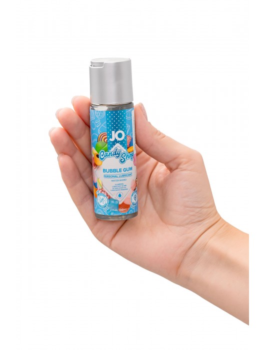 Смазка на водной основе Candy Shop Bubblegum с ароматом жвачки - 60 мл. - System JO - купить с доставкой в Йошкар-Оле