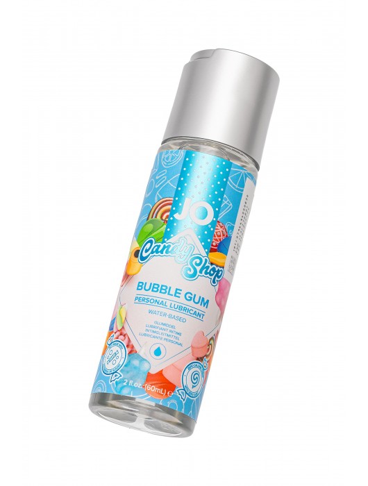 Смазка на водной основе Candy Shop Bubblegum с ароматом жвачки - 60 мл. - System JO - купить с доставкой в Йошкар-Оле