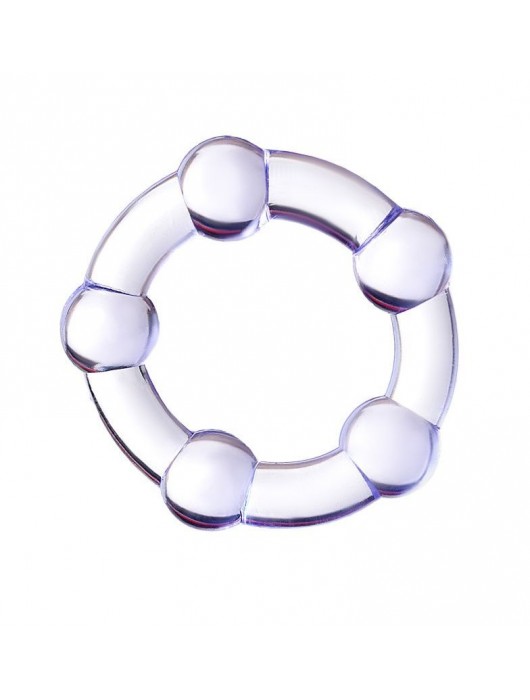 Фиолетовое эрекционное кольцо A-Toys - A-toys - в Йошкар-Оле купить с доставкой