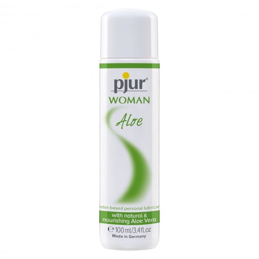 Лубрикант на водной основе pjur WOMAN Aloe - 100 мл. - Pjur - купить с доставкой в Йошкар-Оле