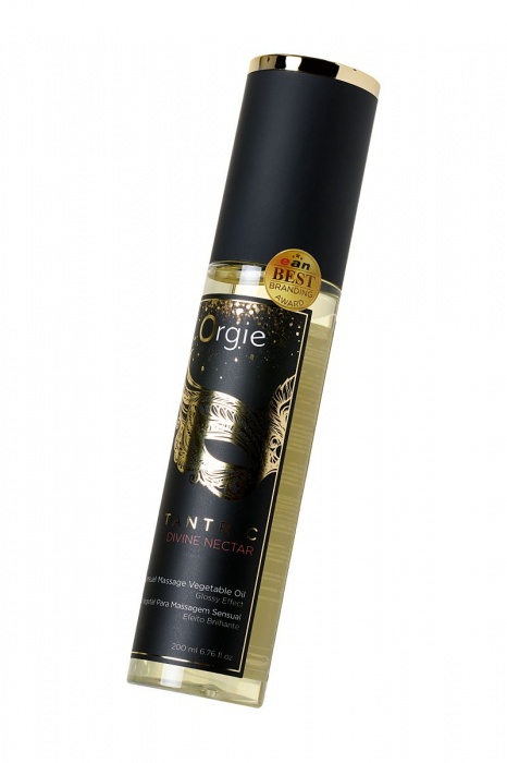 Растительное массажное масло Orgie Tantric Divine Nectar - 200 мл. - ORGIE - купить с доставкой в Йошкар-Оле