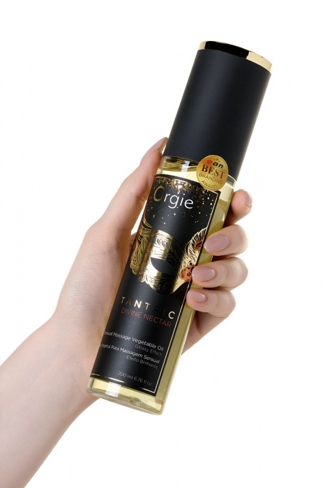 Растительное массажное масло Orgie Tantric Divine Nectar - 200 мл. - ORGIE - купить с доставкой в Йошкар-Оле