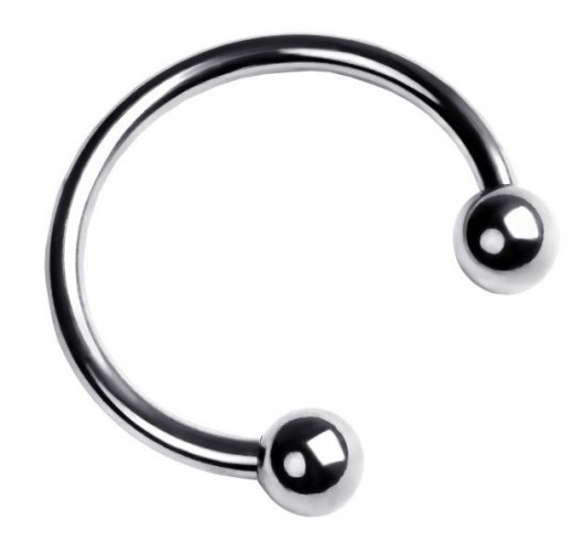 Серебристая подкова на головку пениса - ToyFa - купить с доставкой в Йошкар-Оле