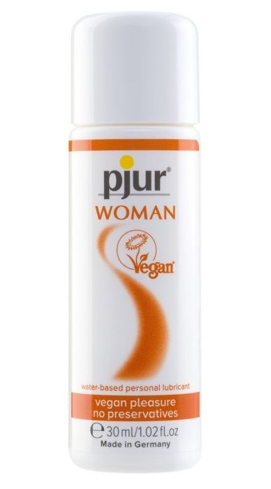 Лубрикант pjur WOMAN Vegan на водной основе - 30 мл. - Pjur - купить с доставкой в Йошкар-Оле
