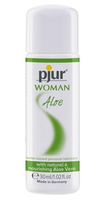 Лубрикант на водной основе pjur WOMAN Aloe - 30 мл. - Pjur - купить с доставкой в Йошкар-Оле