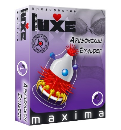 Презерватив LUXE Maxima  Аризонский Бульдог  - 1 шт. - Luxe - купить с доставкой в Йошкар-Оле