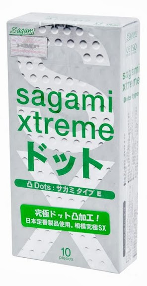 Презервативы Sagami Xtreme Type-E с точками - 10 шт. - Sagami - купить с доставкой в Йошкар-Оле