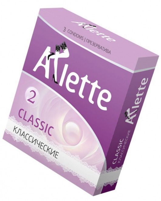 Классические презервативы Arlette Classic - 3 шт. - Arlette - купить с доставкой в Йошкар-Оле