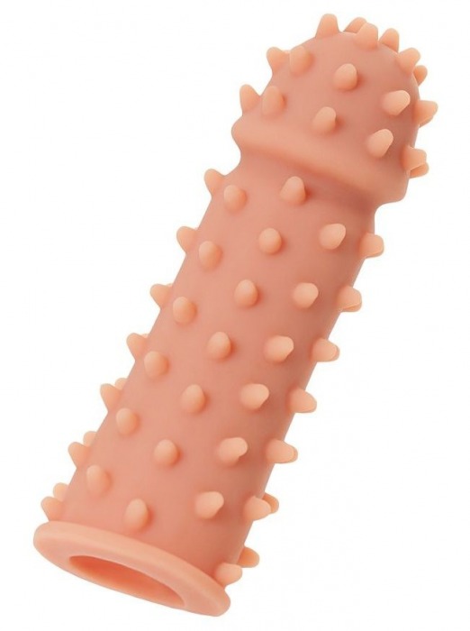 Телесная реалистичная насадка KOKOS Extreme Sleeve 03 с дополнительной стимуляцией - 12,7 см. - KOKOS - в Йошкар-Оле купить с доставкой