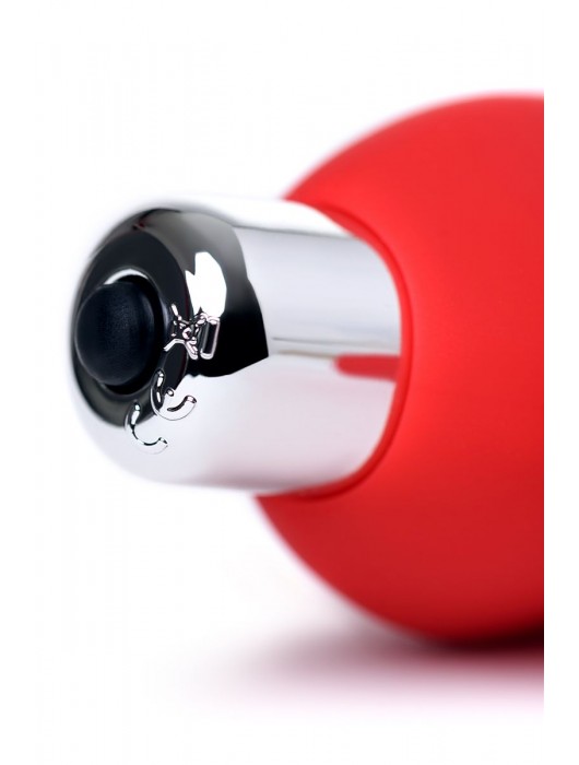 Красный силиконовый вибростимулятор простаты Proman - 12,5 см. - ToyFa - в Йошкар-Оле купить с доставкой