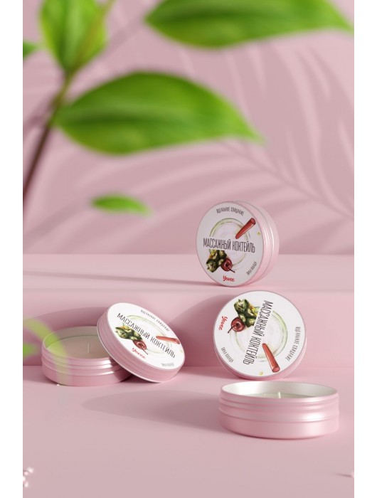 Массажная свеча «Массажный коктейль» с ароматом пина колады - 30 мл. - ToyFa - купить с доставкой в Йошкар-Оле