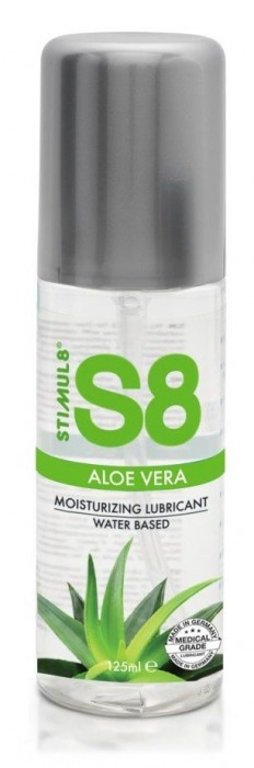 Лубрикант на водной основе S8 Aloe Vera Lube - 125 мл. - Stimul8 - купить с доставкой в Йошкар-Оле