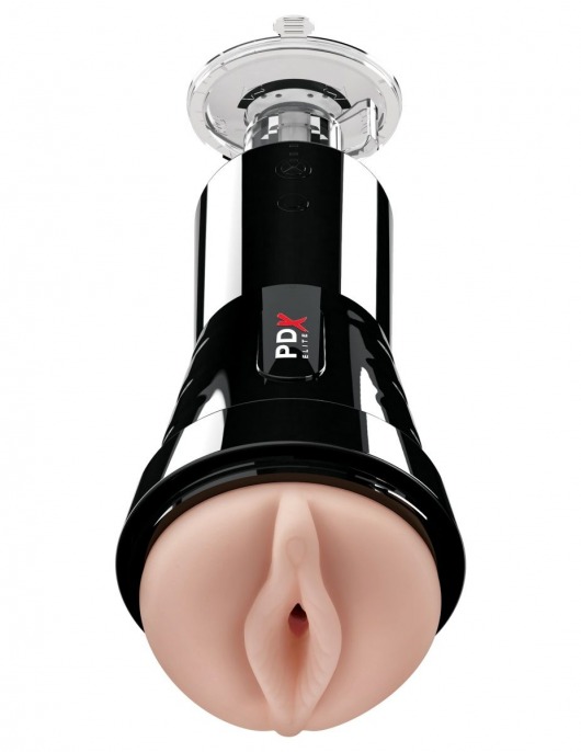 Телесный вибромастурбатор-вагина Cock Compressor Vibrating Stroker - Pipedream - в Йошкар-Оле купить с доставкой