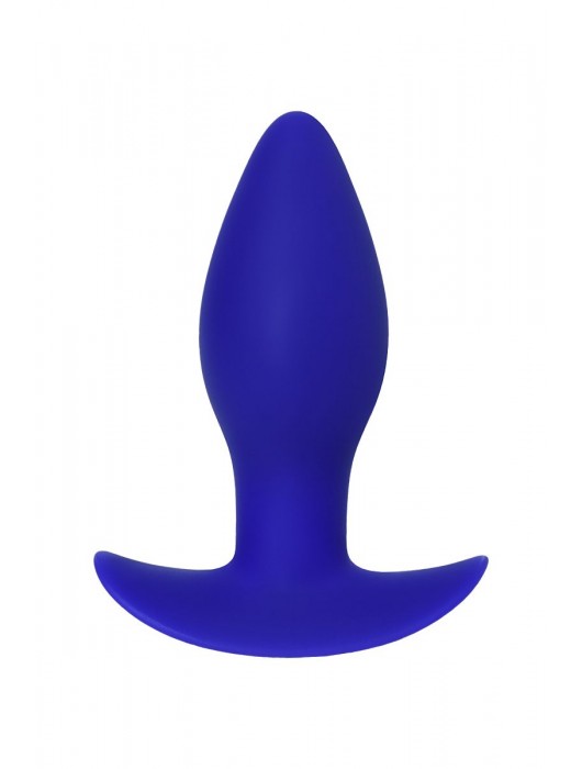 Синяя анальная вибровтулка Fancy - 10,7 см. - ToyFa