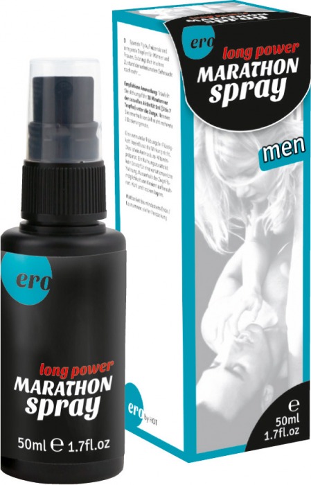 Пролонгирующий спрей для мужчин Long Power Marathon Spray - 50 мл. - Ero - купить с доставкой в Йошкар-Оле