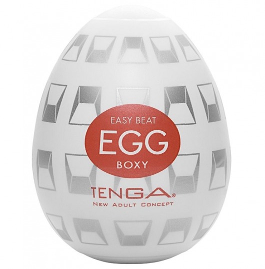 Мастурбатор-яйцо EGG Boxy - Tenga - в Йошкар-Оле купить с доставкой