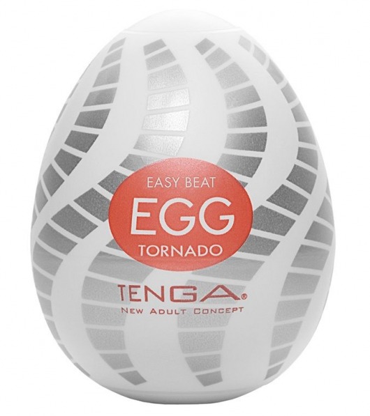 Мастурбатор-яйцо EGG Tornado - Tenga - в Йошкар-Оле купить с доставкой