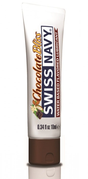 Лубрикант с ароматом шоколада Swiss Navy Chocolate Bliss Lube - 10 мл. - Swiss navy - купить с доставкой в Йошкар-Оле