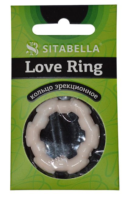 Фигурное эрекционное кольцо из киберкожи - Sitabella - в Йошкар-Оле купить с доставкой