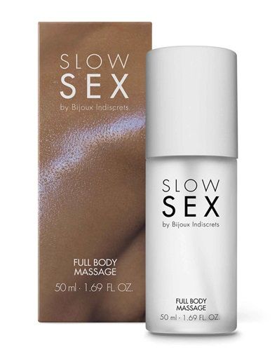 Массажный гель Slow Sex Full Body Massage - 50 мл. - Bijoux Indiscrets - купить с доставкой в Йошкар-Оле