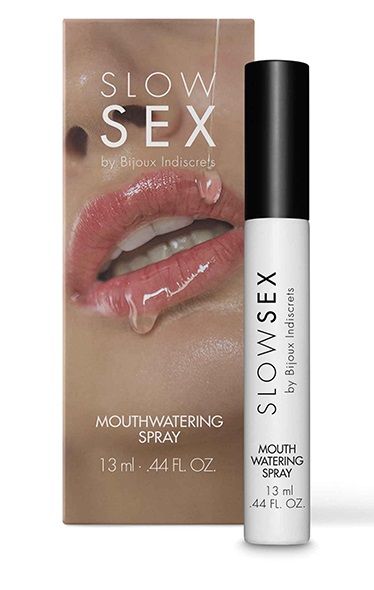 Спрей для усиления слюноотделения Slow Sex Mouthwatering Spray - 13 мл. - Bijoux Indiscrets - купить с доставкой в Йошкар-Оле