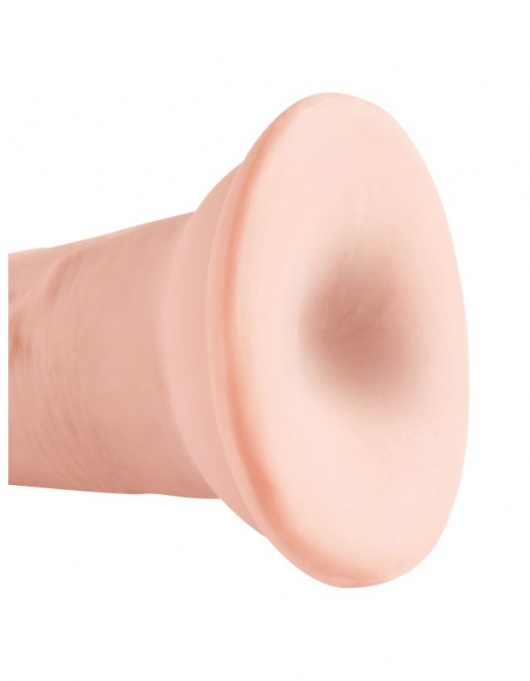 Телесный фаллоимитатор на присоске 5  Triple Density Cock - 15,24 см. - Pipedream