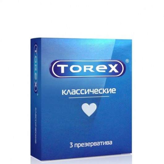 Гладкие презервативы Torex  Классические  - 3 шт. - Torex - купить с доставкой в Йошкар-Оле