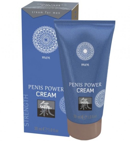 Возбуждающий крем для мужчин Penis Power Cream - 30 мл. - Shiatsu - купить с доставкой в Йошкар-Оле