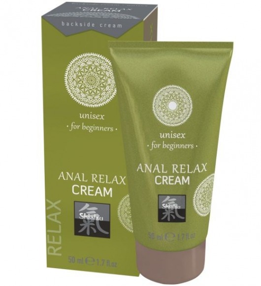 Анальный крем Anal Relax Cream - 50 мл. - Shiatsu - купить с доставкой в Йошкар-Оле