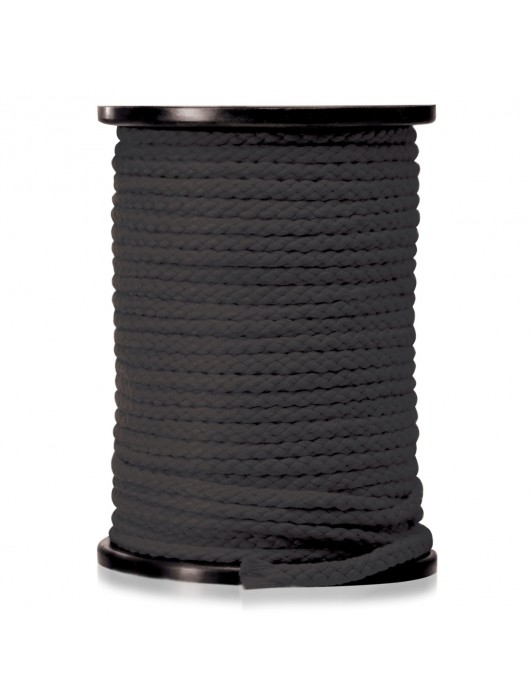 Черная веревка для связывания Bondage Rope - 60,9 м. - Pipedream - купить с доставкой в Йошкар-Оле