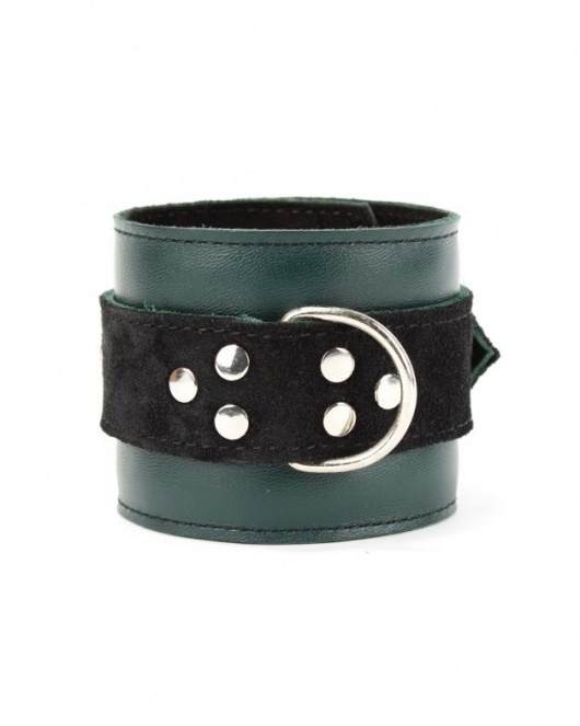 Изумрудные наручники Ladys Arsenal на карабинах - БДСМ Арсенал - купить с доставкой в Йошкар-Оле