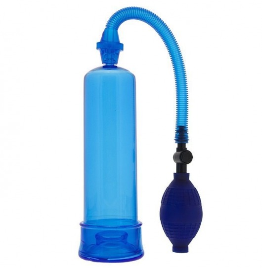 Синяя вакуумная помпа MENZSTUFF PENIS ENLARGER - Dream Toys - в Йошкар-Оле купить с доставкой