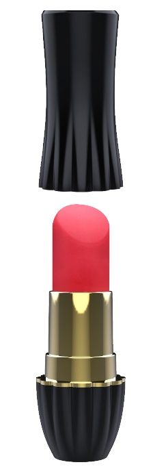 Клиторальный стимулятор-помада LIPSTICK - 9,3 см. - Dream Toys - купить с доставкой в Йошкар-Оле