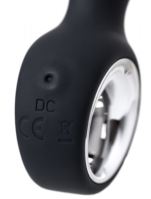 Черный анальный стимулятор Sagitta - 15 см. - POPO Pleasure