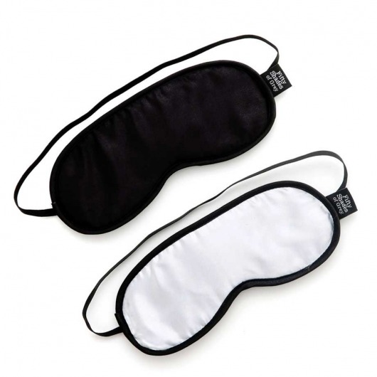 Набор из двух масок на глаза Soft Blindfold Twin Pack - Fifty Shades of Grey - купить с доставкой в Йошкар-Оле