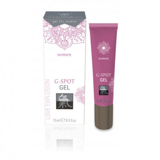 Возбуждающий интимный гель G-SPOT GEL - 15 мл. - Shiatsu - купить с доставкой в Йошкар-Оле