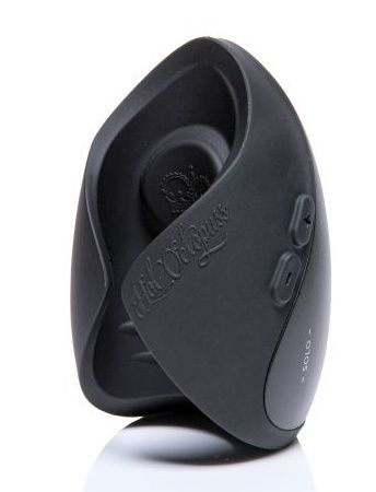 Черный инновационный мужской вибратор PULSE SOLO ESSENTIAL - Hot Octopuss - в Йошкар-Оле купить с доставкой